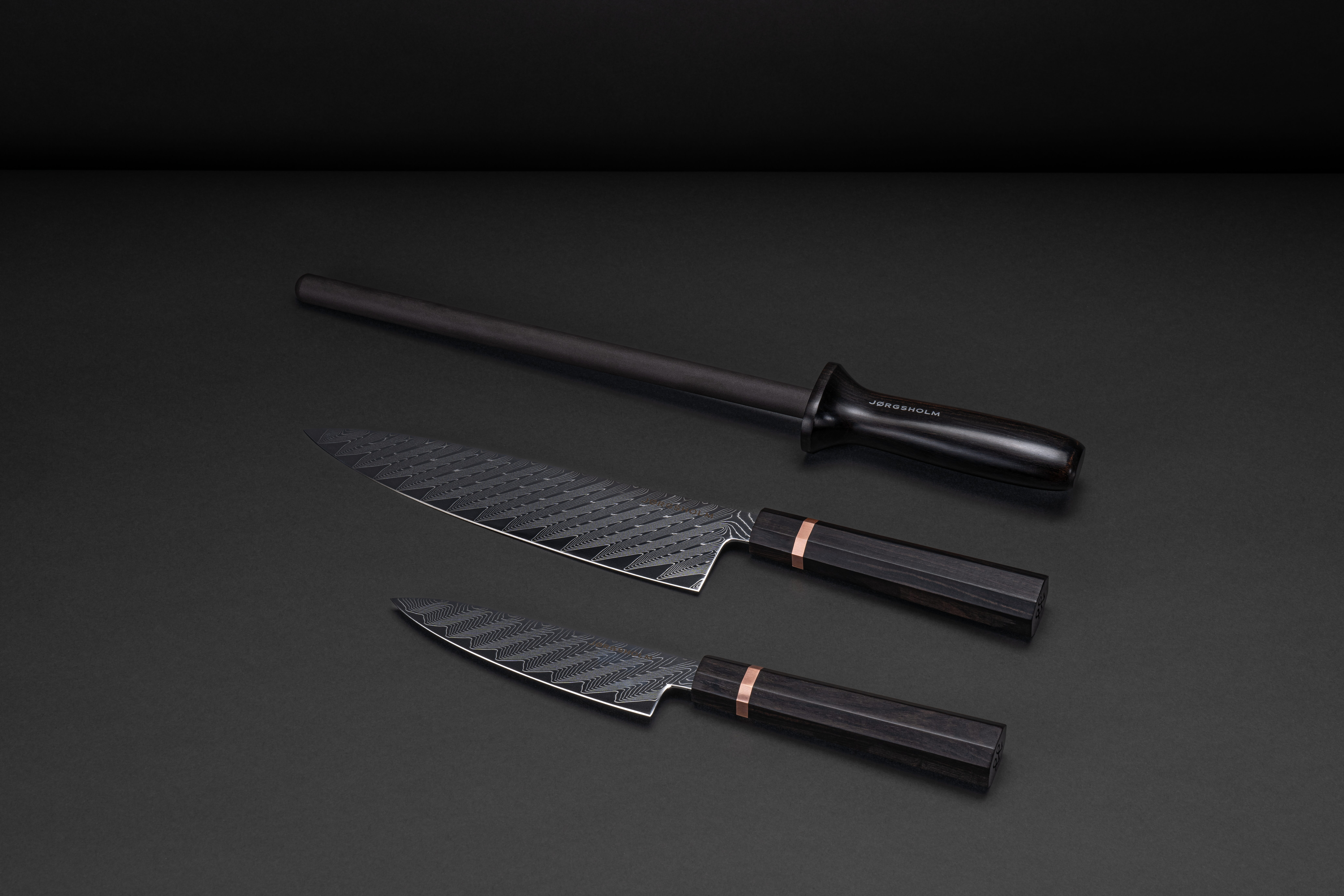 TOTAL BUNDLE KNIVE - 2 Knive + Strygestål